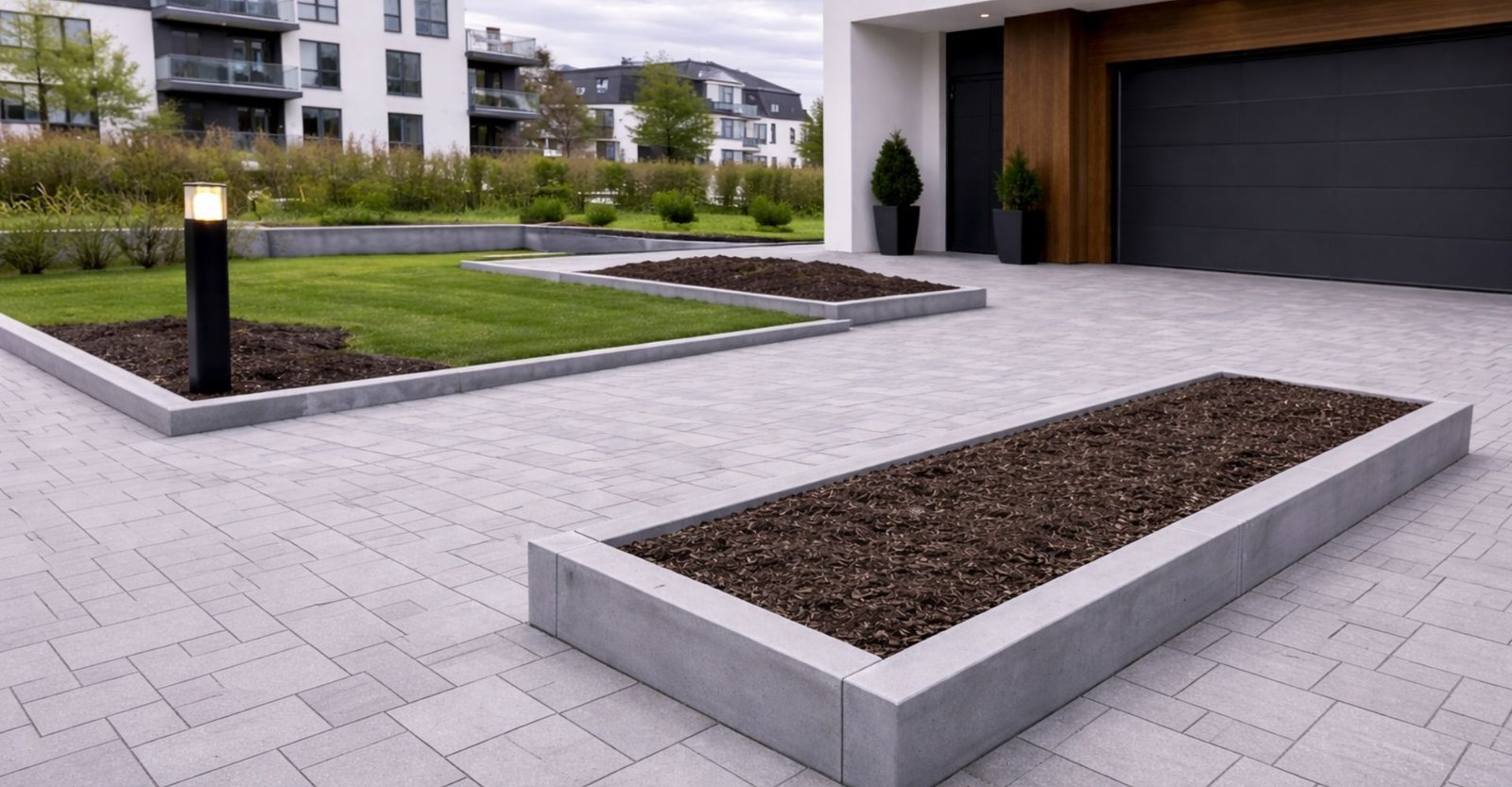 Hellulagnir, stoðveggir og lóðaframkvæmdir hjá Lóðaþjónustu Hlyns